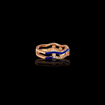 Blue moon ring